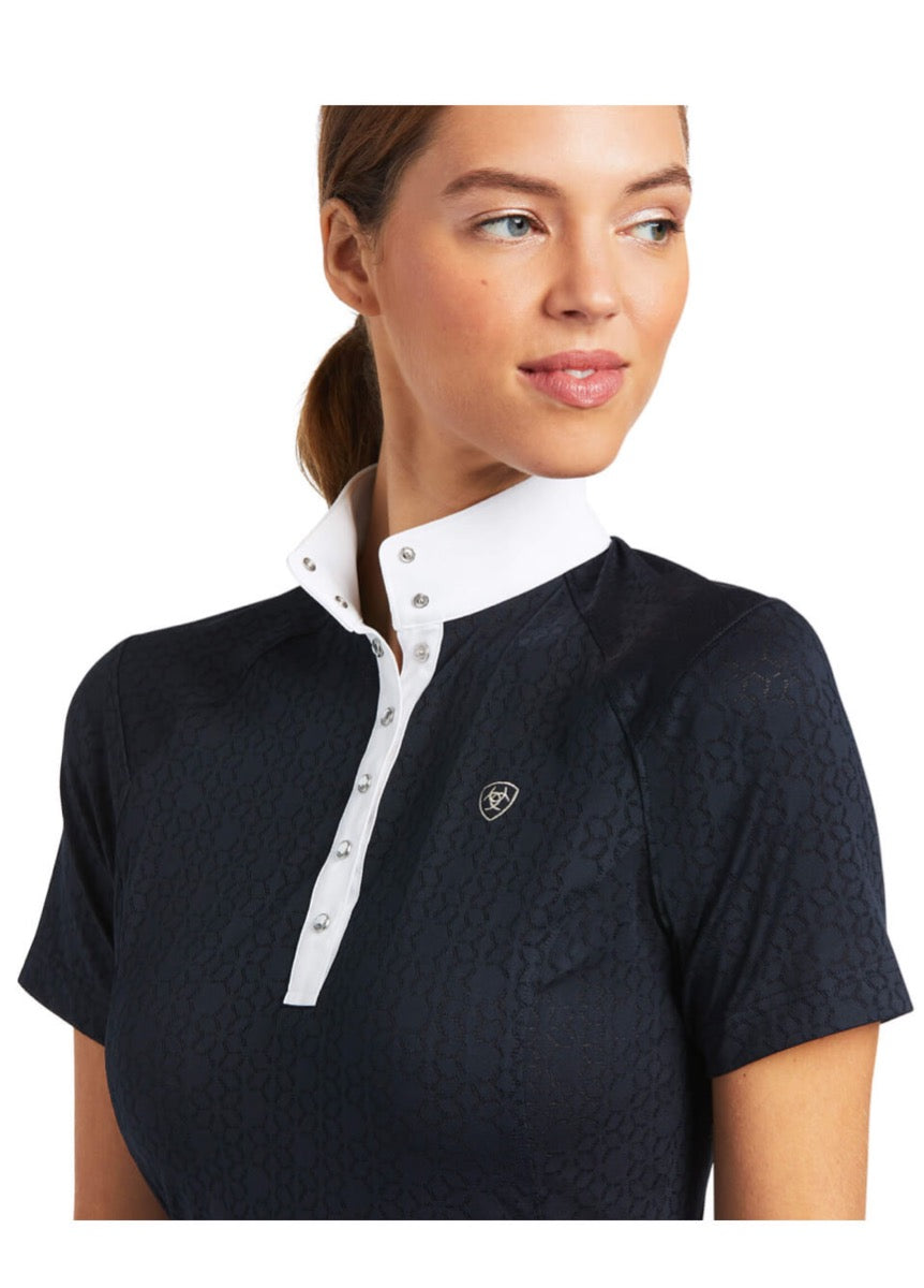 Ariat Showstopper S/S Show Shirt - Show Navy