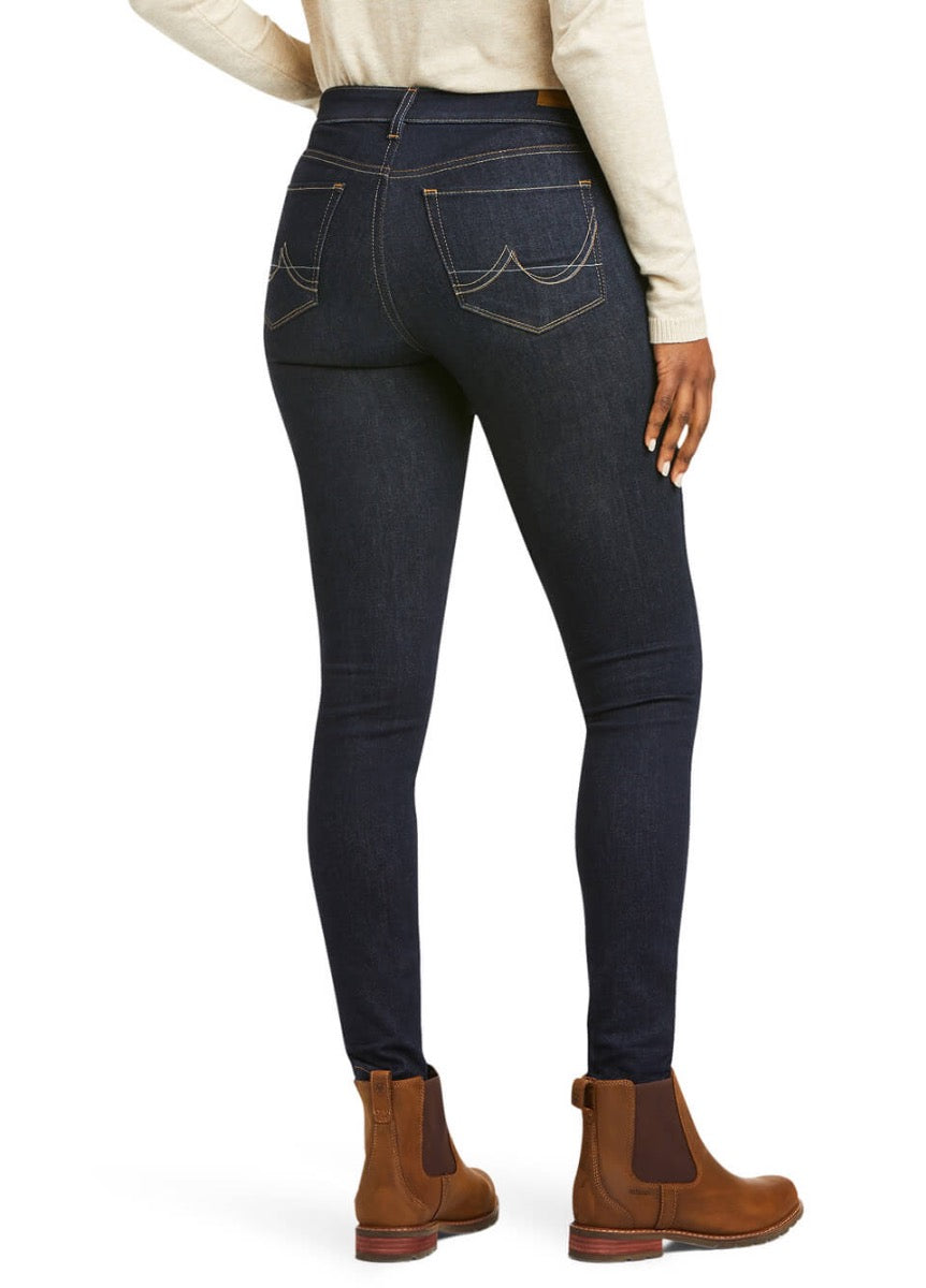 Ariat Ultra Stretch Perfect Rise Sidewinder Skinny Jean - Rinse