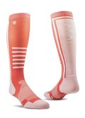AriatTEK Slimline Performance Socks - Faded Rose/Blush
