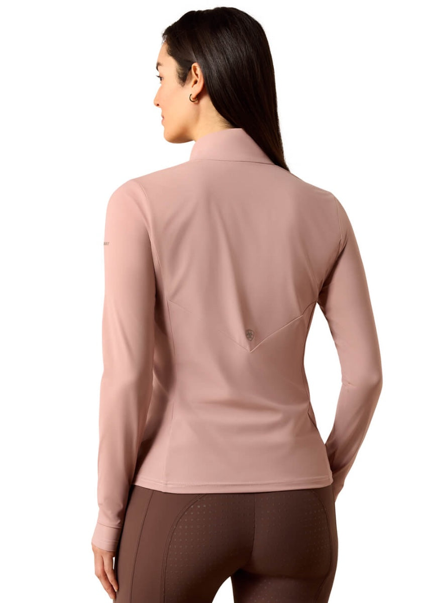 Ariat SolVeil 1/2 Zip Baselayer - Antler