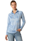Ariat Sunstopper 3.0 1/4 Zip Baselayer - St Tropez Mirage
