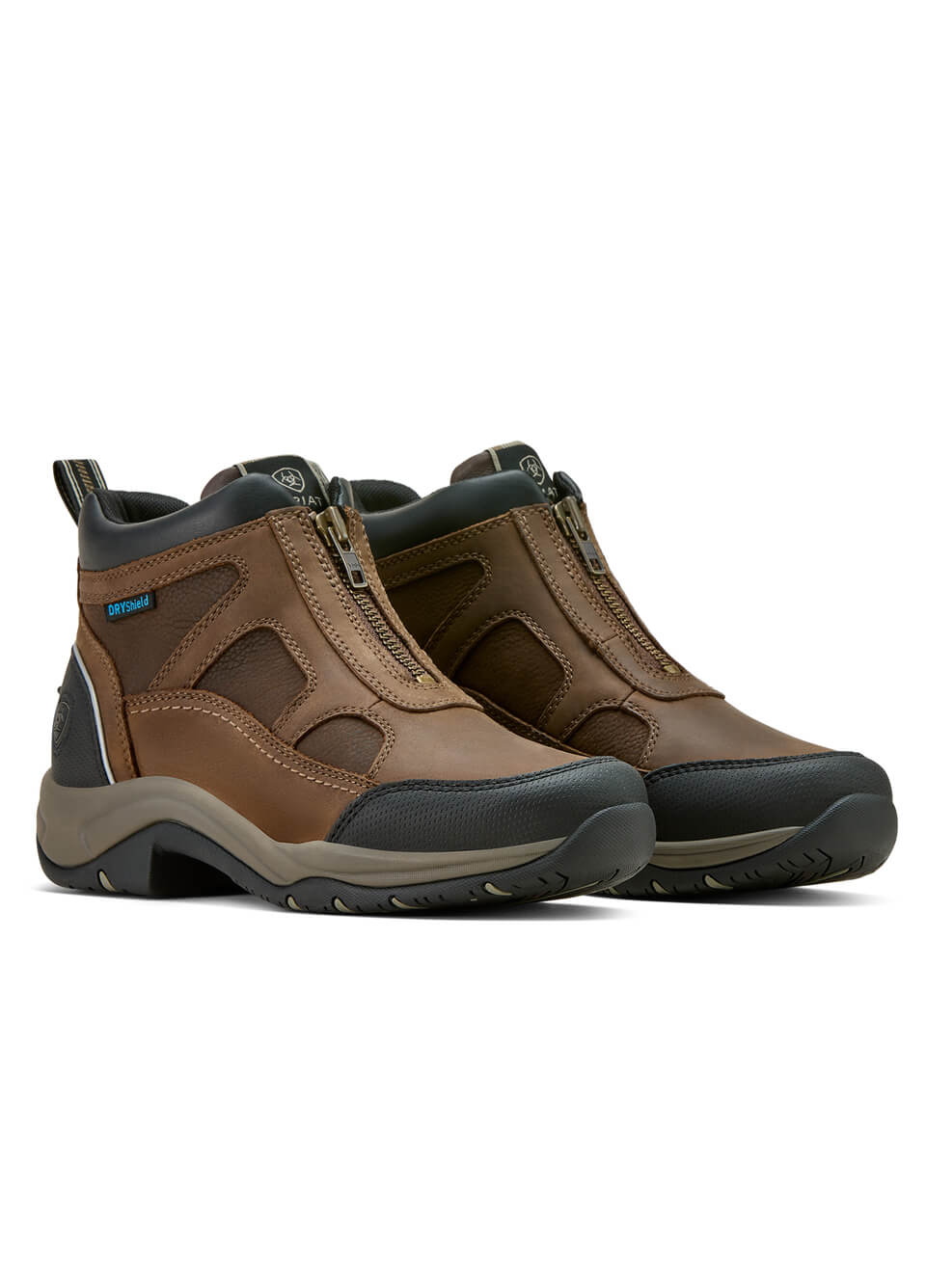 Ariat New Terrain H2O Zip Boot - Palm Brown