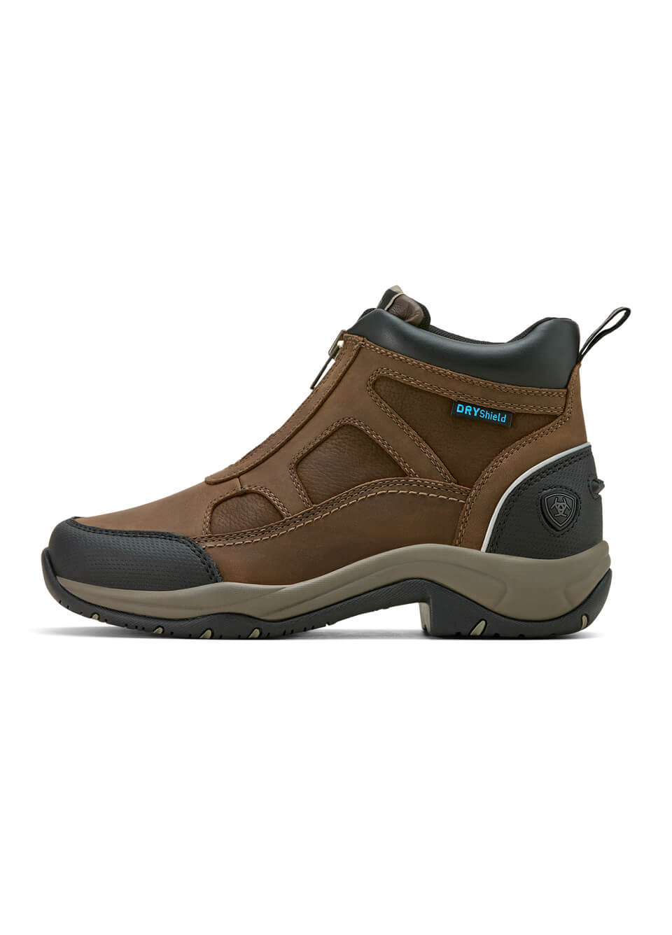 Ariat New Terrain H2O Zip Boot - Palm Brown