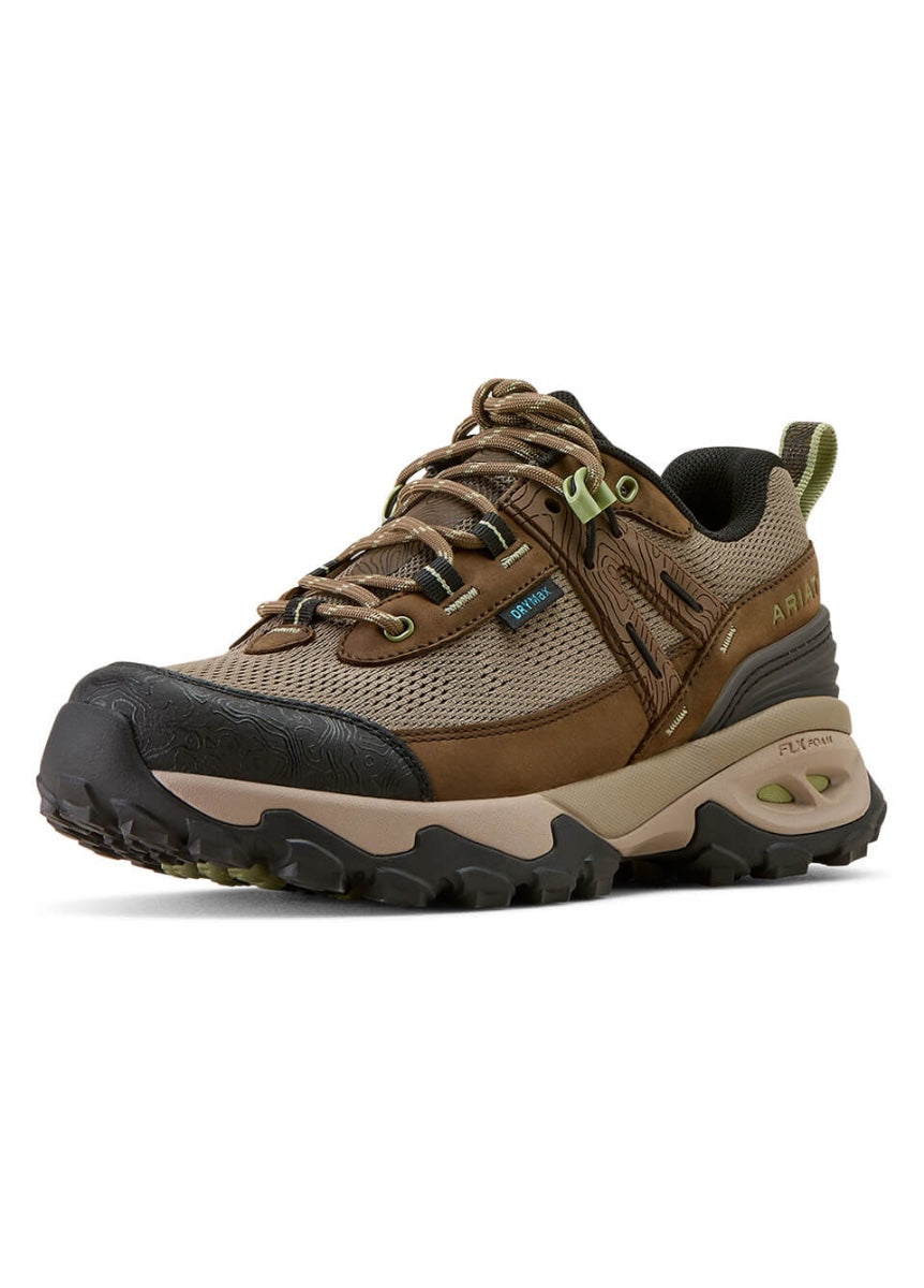 Ariat Traverse Low Waterproof Hiking Shoe - Brown Bark