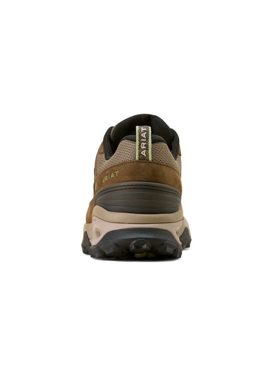 Ariat Traverse Low Waterproof Hiking Shoe - Brown Bark