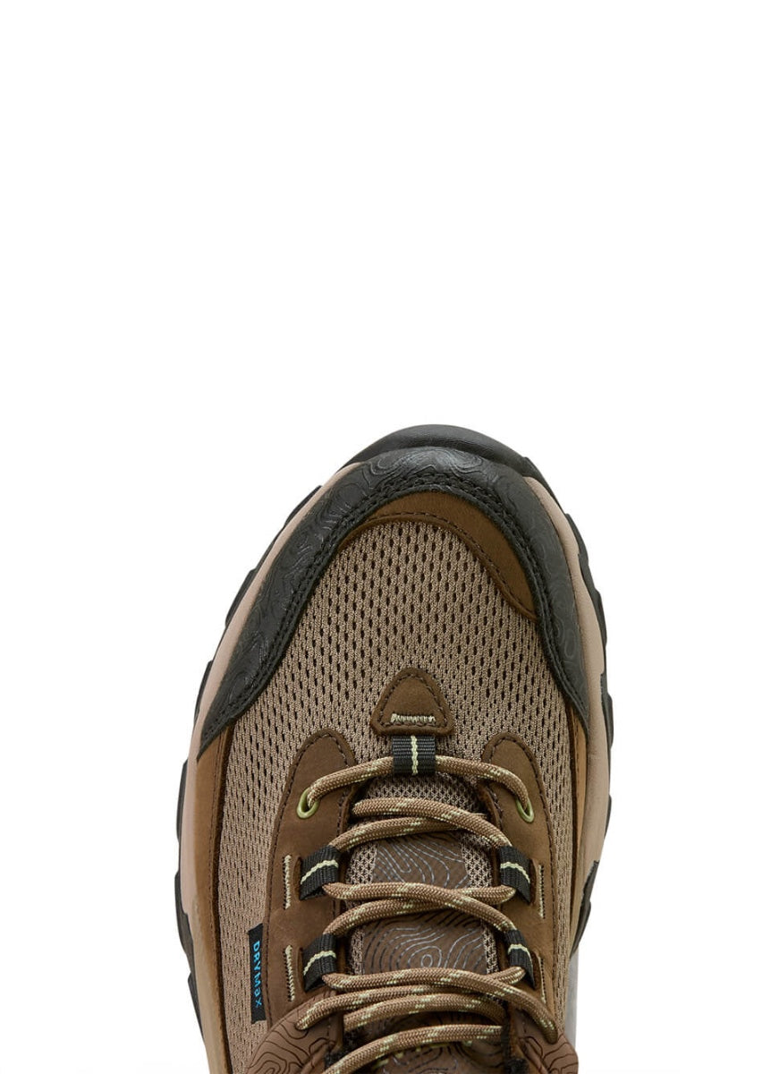Ariat Traverse Low Waterproof Hiking Shoe - Brown Bark