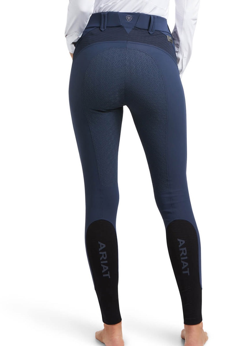 Ariat Tri Factor X Bellatrix Full Seat Grip Breech - Blue Nights