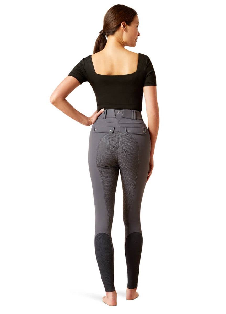 Ariat Tri Factor Frost Insulated Full Seat Breech - Ebony