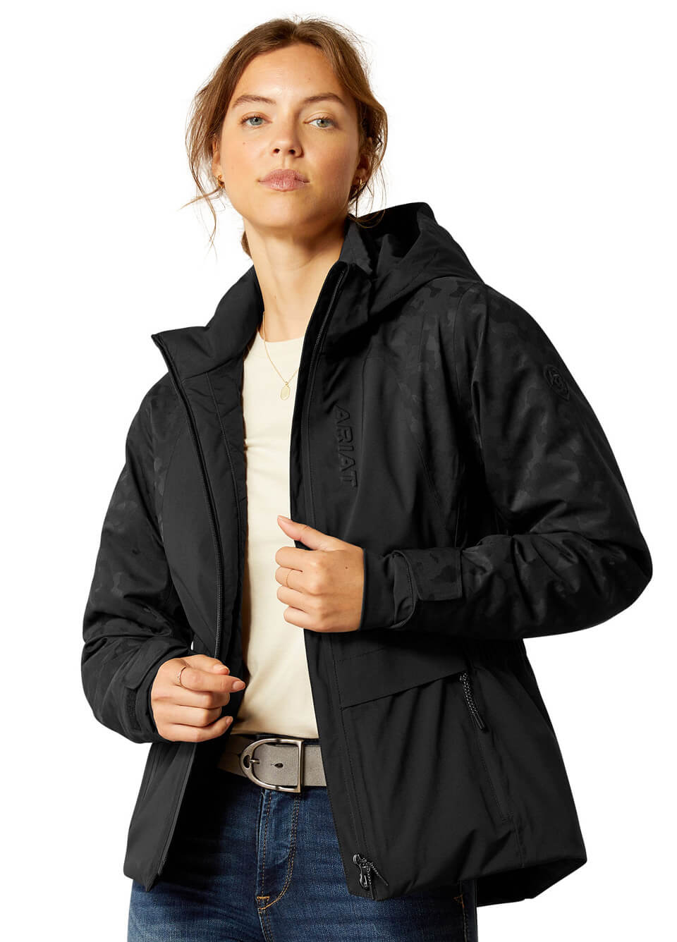 Ariat Valor 2.0 Waterproof Jacket - Black/Camo