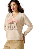 Ariat Victoria Sweatshirt - Khaki Heather