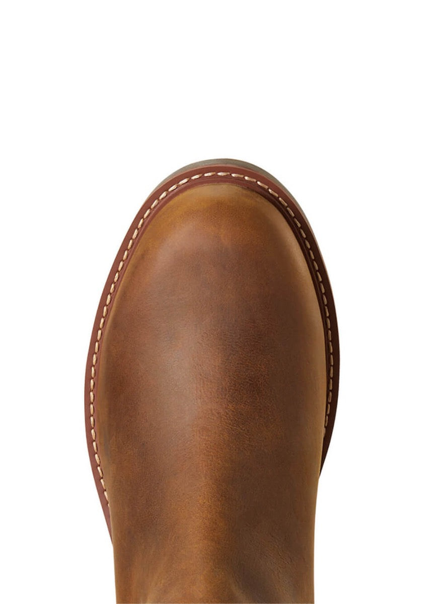 Ariat Mens Wexford H2O Chelsea Boot - Weathered Brown
