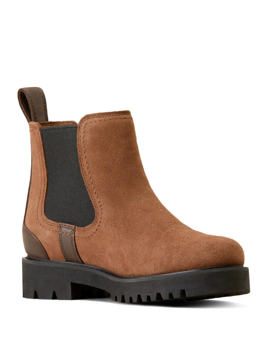 Ariat Wexford Lug H2O Chelsea Boot - Dark Earth