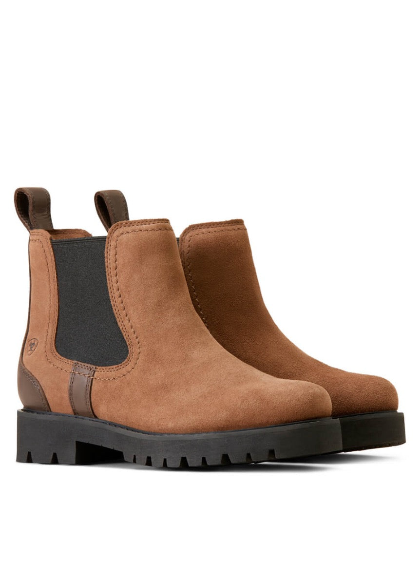 Ariat Wexford Lug H2O Chelsea Boot - Dark Earth