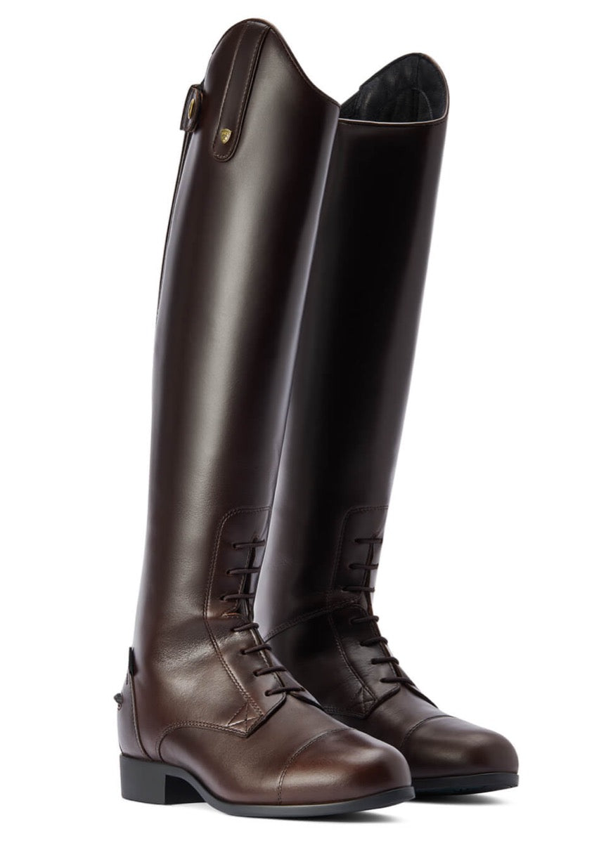 Ariat Heritage Contour II H20 Insulated Tall Riding Boot - Wax Chocolate
