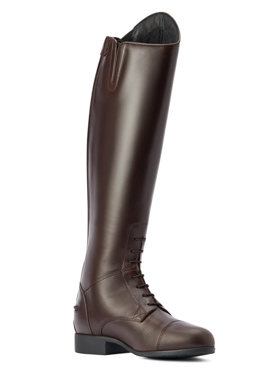 Ariat Heritage Contour II H20 Insulated Tall Riding Boot - Wax Chocolate