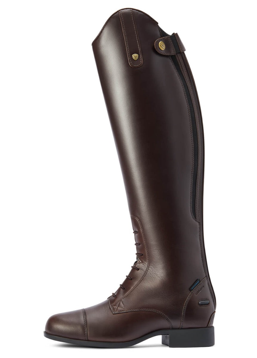 Ariat Heritage Contour II H20 Insulated Tall Riding Boot - Wax Chocolate