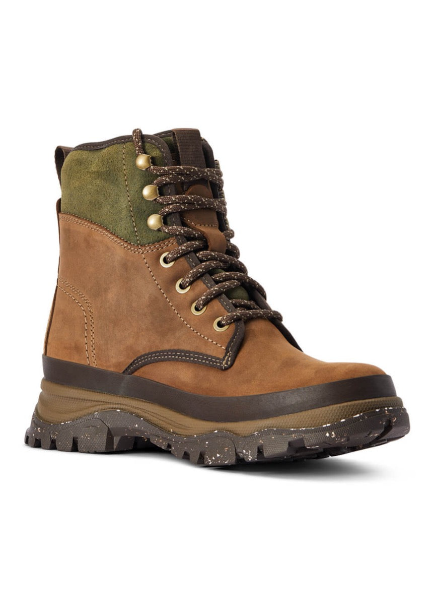 Ariat Womens Moresby Waterproof Boot - Oily Distressed Brown