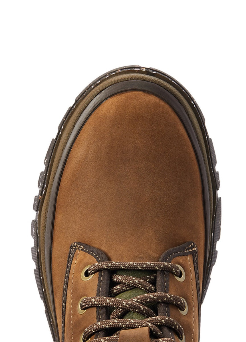Ariat Womens Moresby Waterproof Boot - Oily Distressed Brown