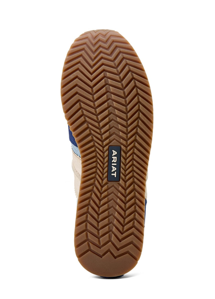 Ariat Women's Ranch Runner Trainer - Light Denim/Blue Depths