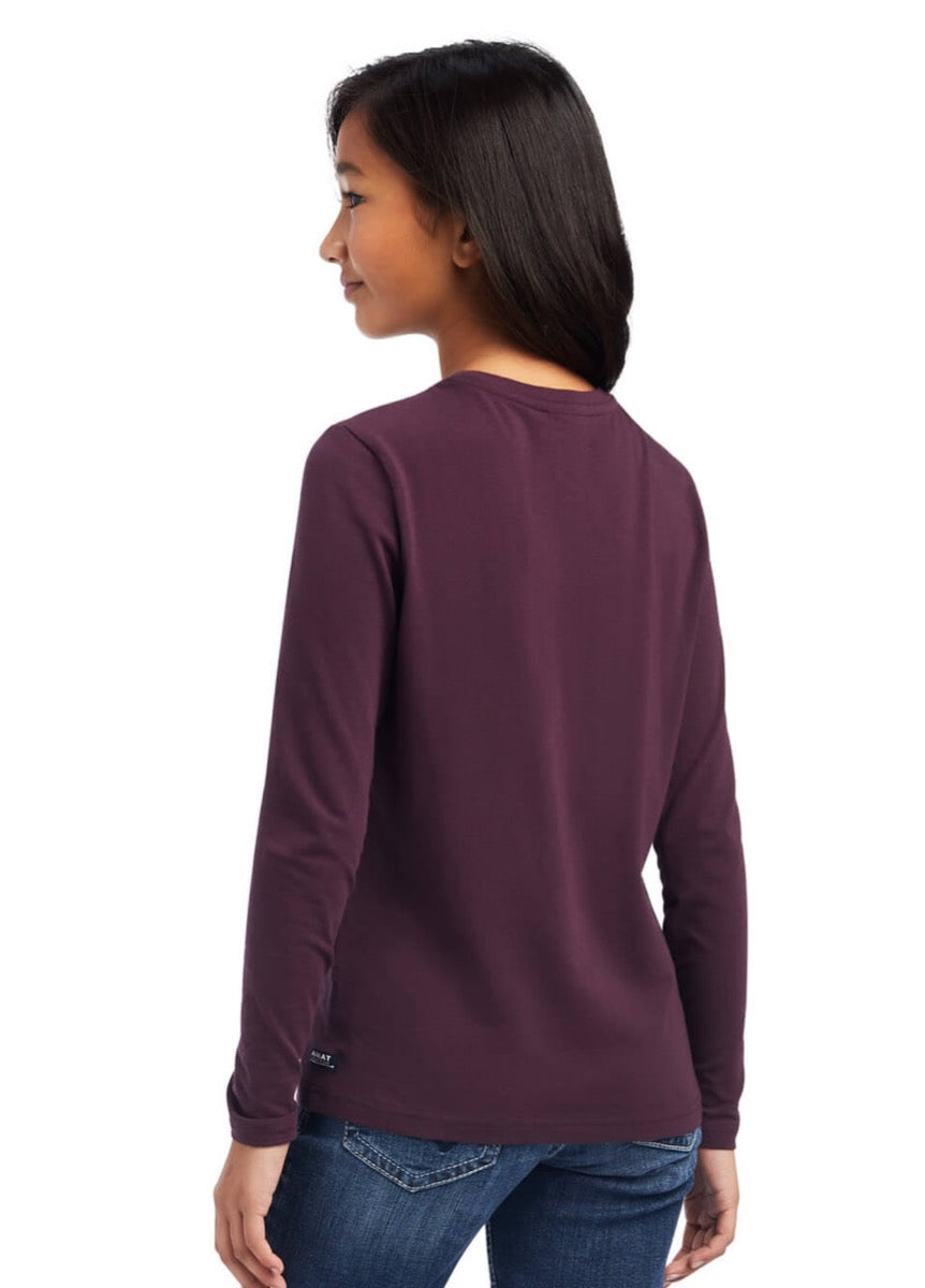 Ariat Kids Dream T-Shirt - Mulberry