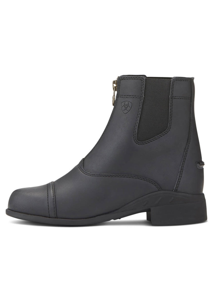 Ariat Youth Scout Zip Paddock Boot - Black