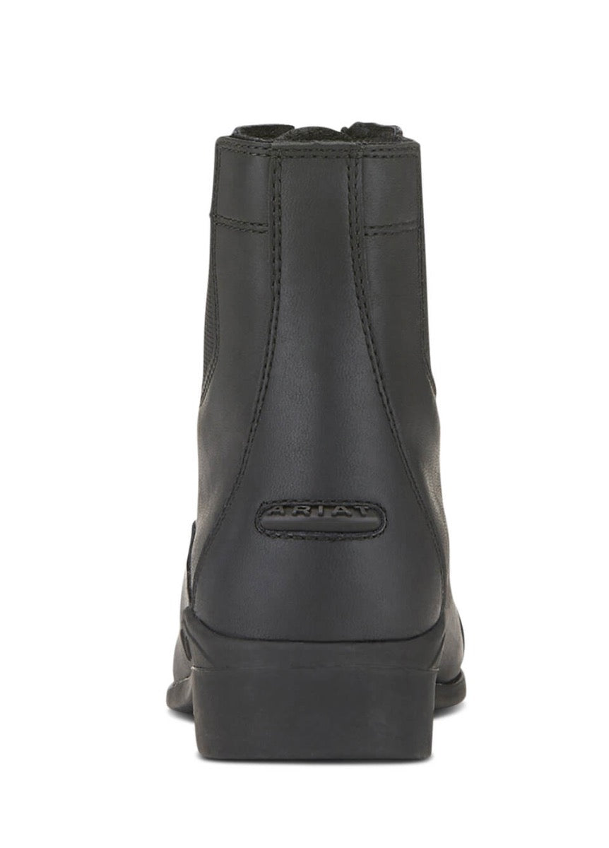 Ariat Youth Scout Zip Paddock Boot - Black