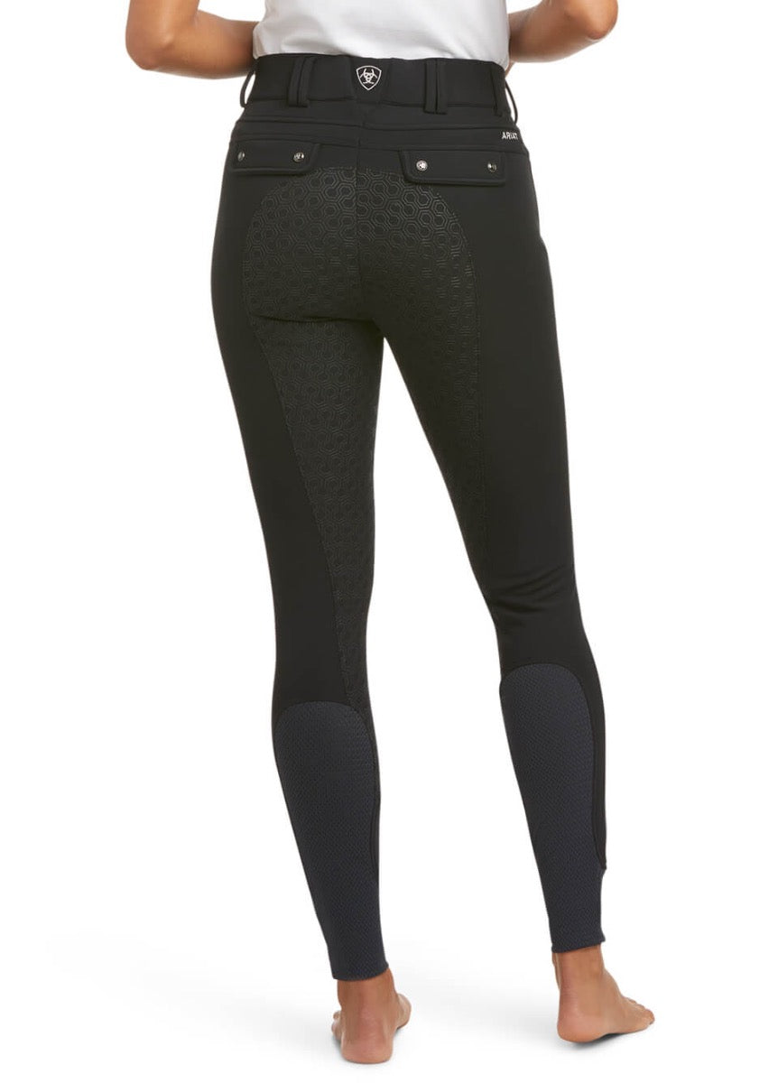 Ariat Tri Factor Frost Insulated Full Seat Breech - Black
