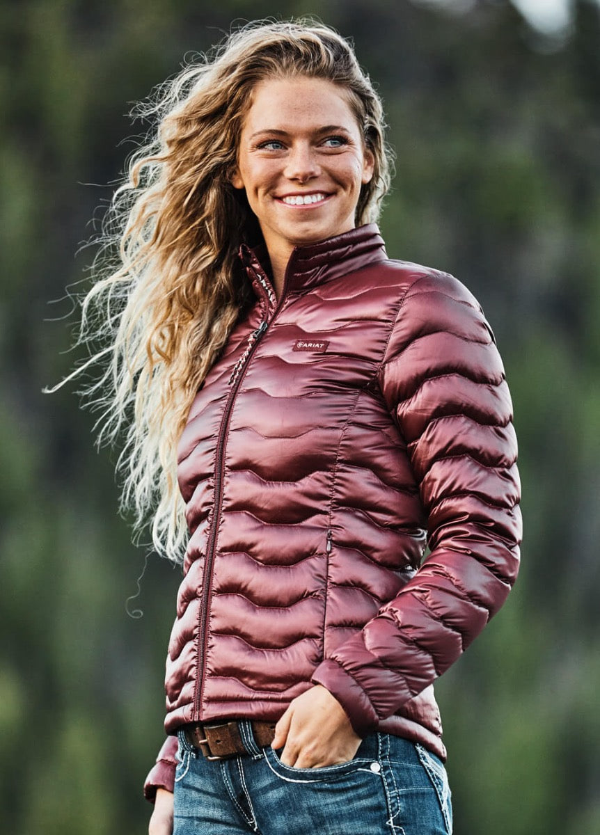 Ariat Ideal 3.0 Down Jacket - Windsor Wine