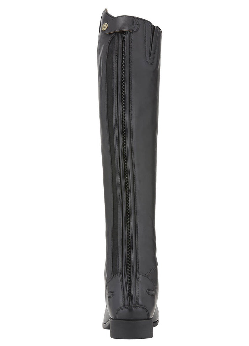 Ariat Mens Heritage Contour Field Zip Tall Riding Boot - Black