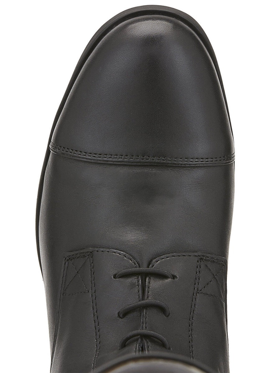 Ariat Mens Heritage Contour Field Zip Tall Riding Boot - Black