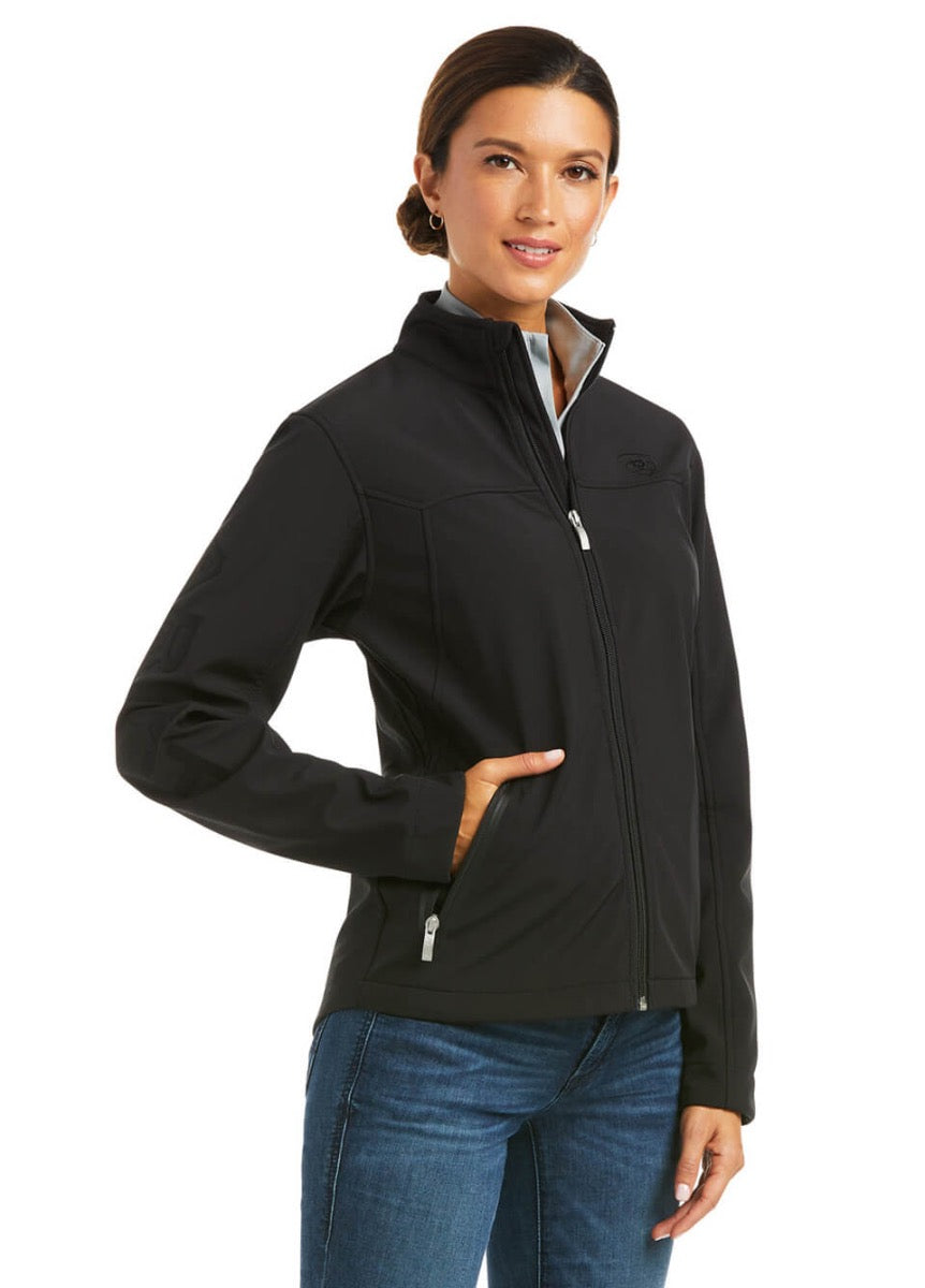 Ariat Womens New Team Softshell Jacket - Black