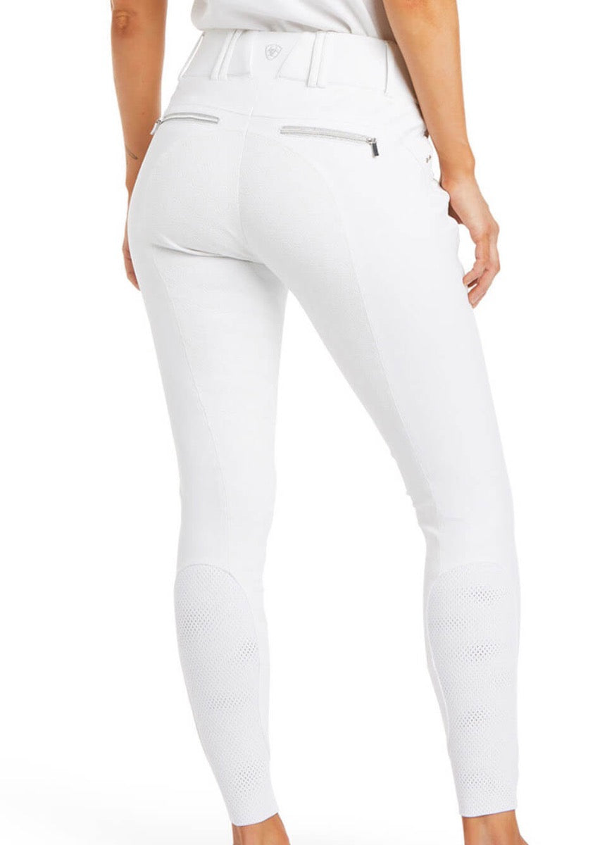 Ariat Trifactor X Grip Full Seat Breech - White