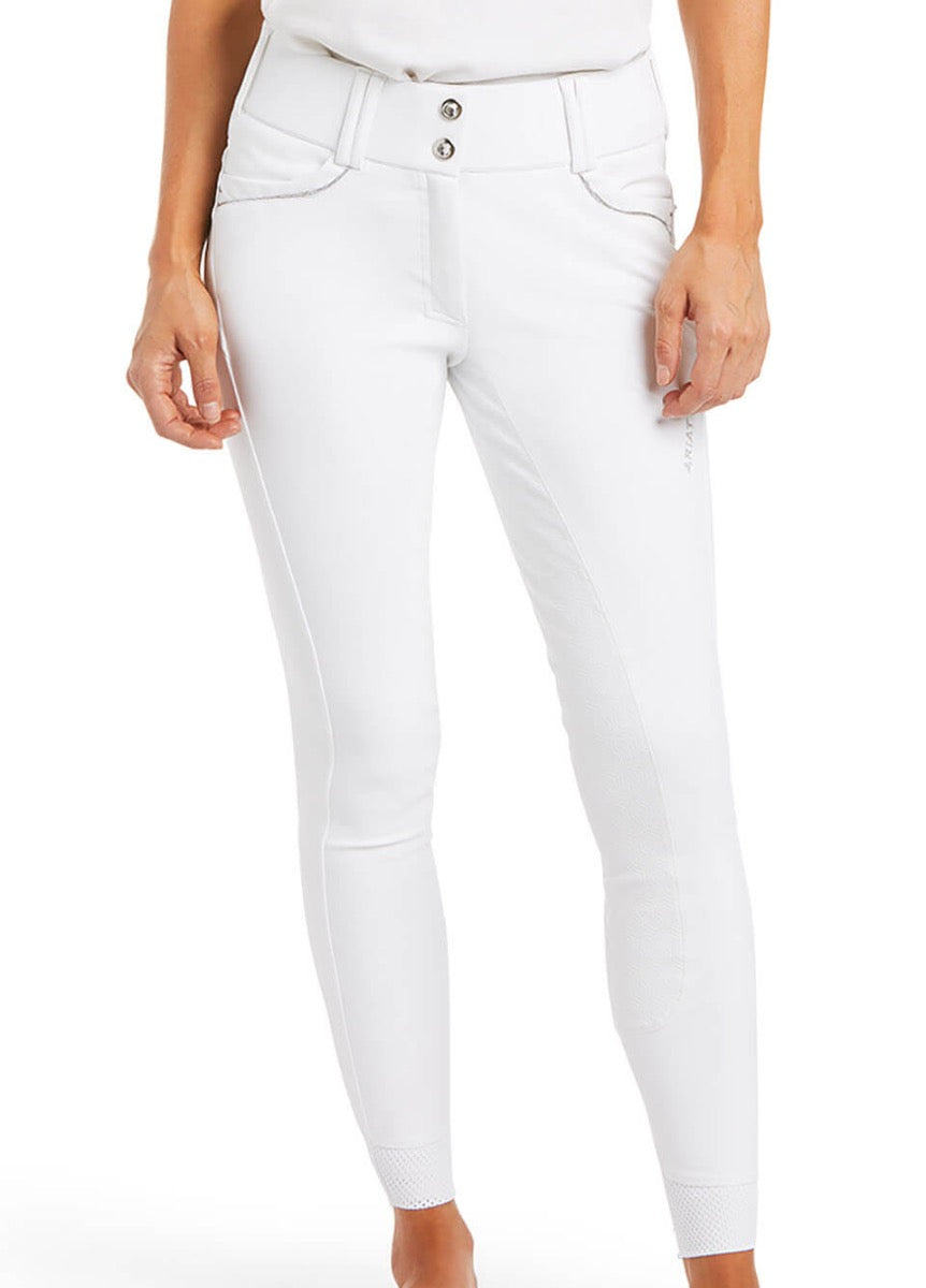 Ariat Trifactor X Grip Full Seat Breech - White
