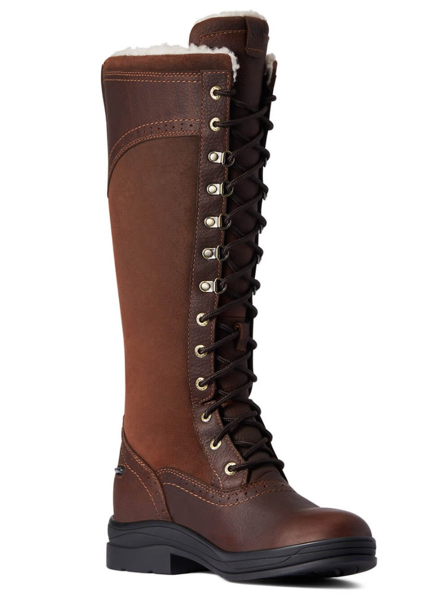 Ariat Wythburn Tall Waterproof Boot - Dark Brown