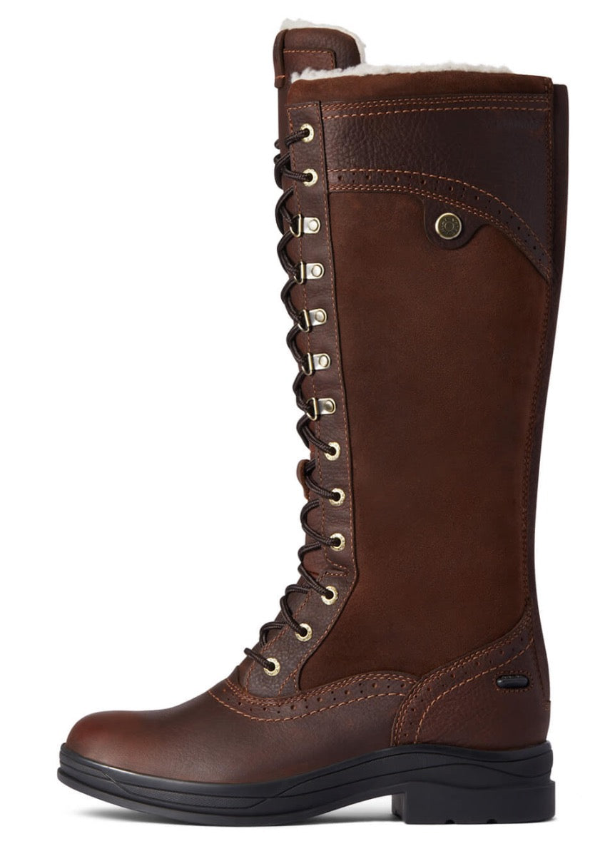 Ariat Wythburn Tall Waterproof Boot - Dark Brown