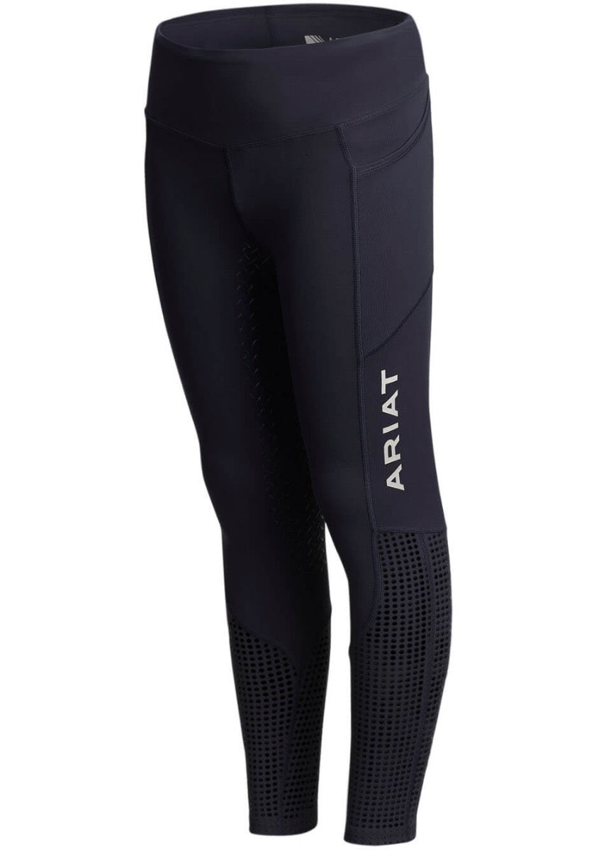 Ariat Kids EOS Full Seat Tights - Navy