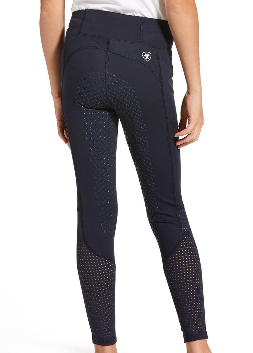 Ariat Kids EOS Full Seat Tights - Navy