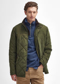 Barbour Elter Quilted Jacket - Olive