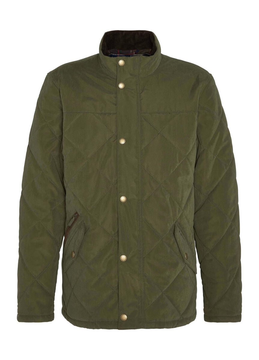 Barbour Elter Quilted Jacket - Olive