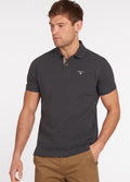 Barbour Tartan Pique Polo Shirt - Navy/Dress