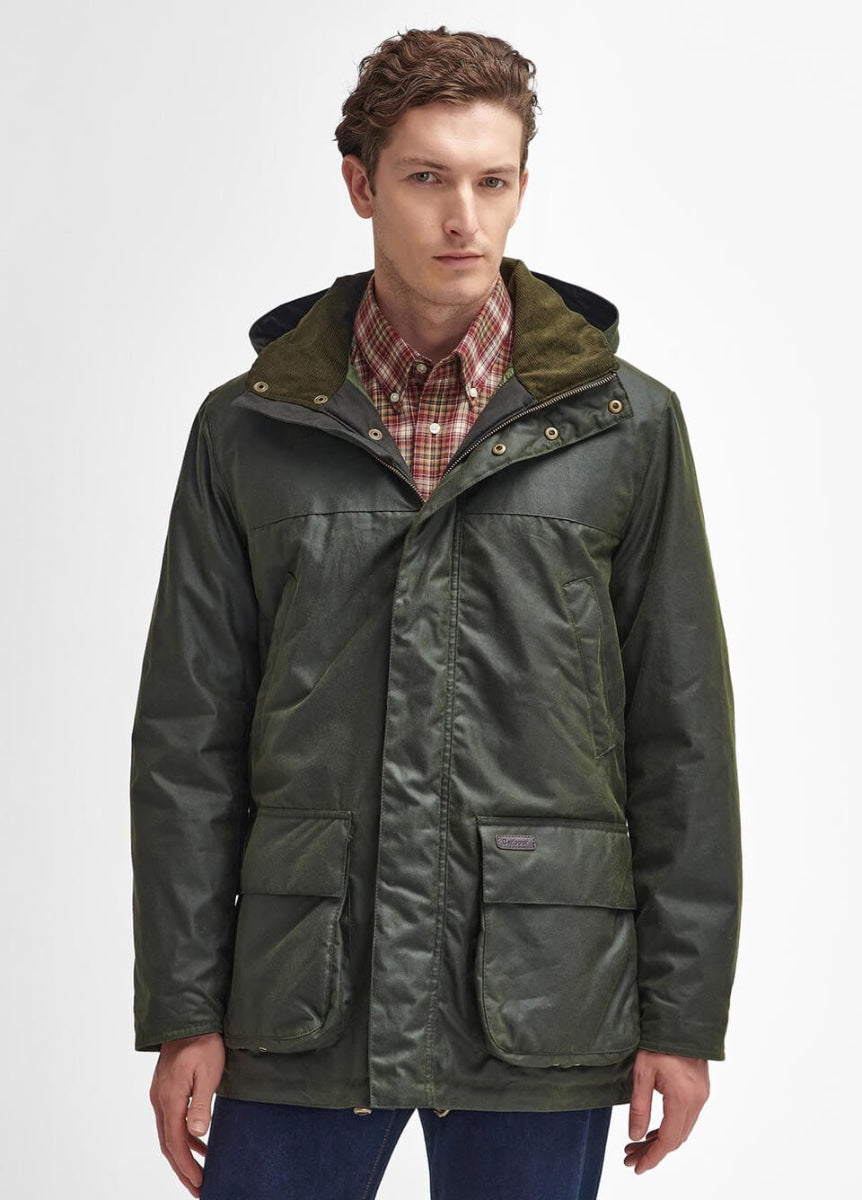 Barbour Bleaberry Wax Jacket - Olive