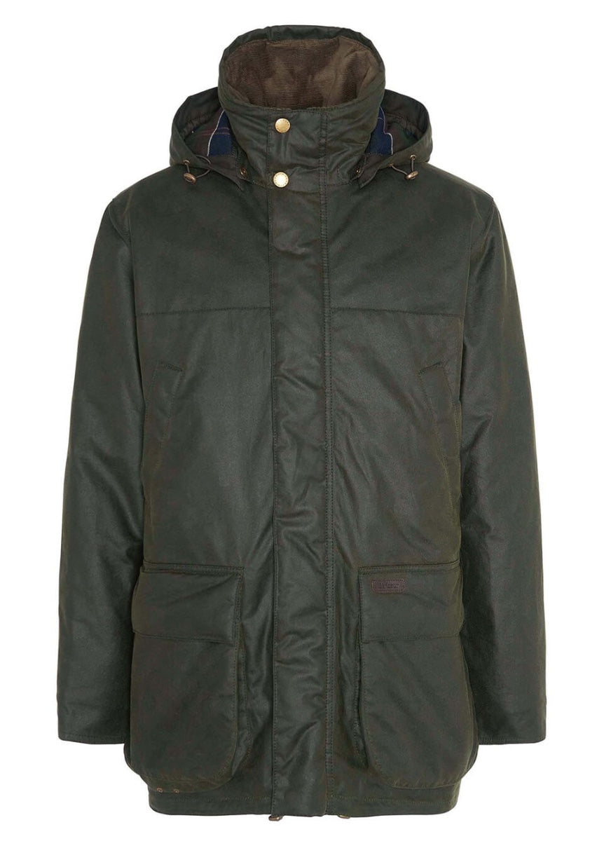 Barbour Bleaberry Wax Jacket - Olive