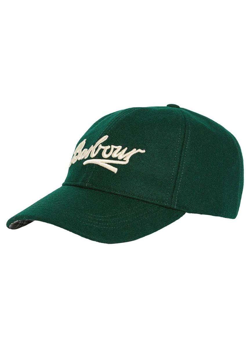 Barbour Mens Bowery Cap - Forest