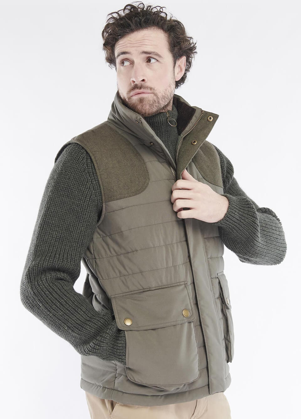Barbour Bradford Gilet - Forest