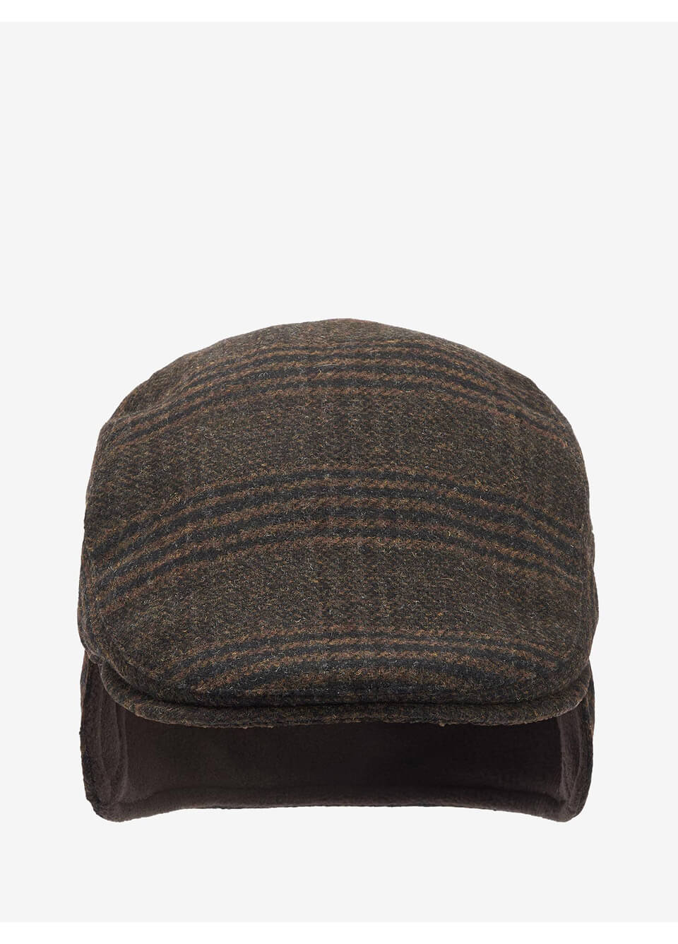Barbour Cheviot Tartan Cap - Brown Check