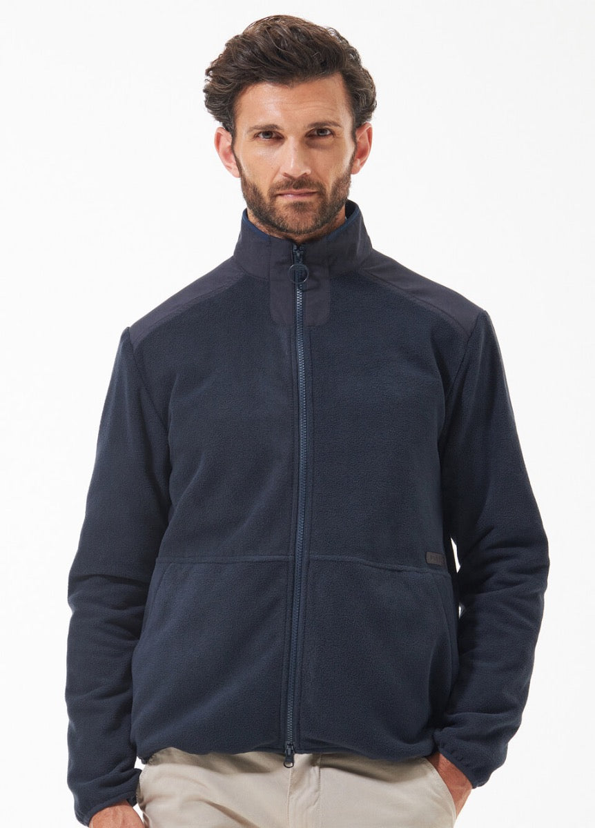 Barbour Mens Country Fleece Jacket - Navy