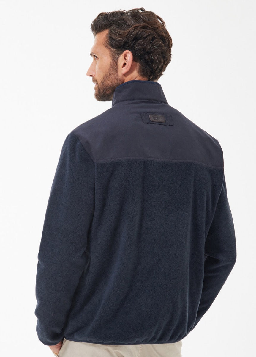 Barbour Mens Country Fleece Jacket - Navy