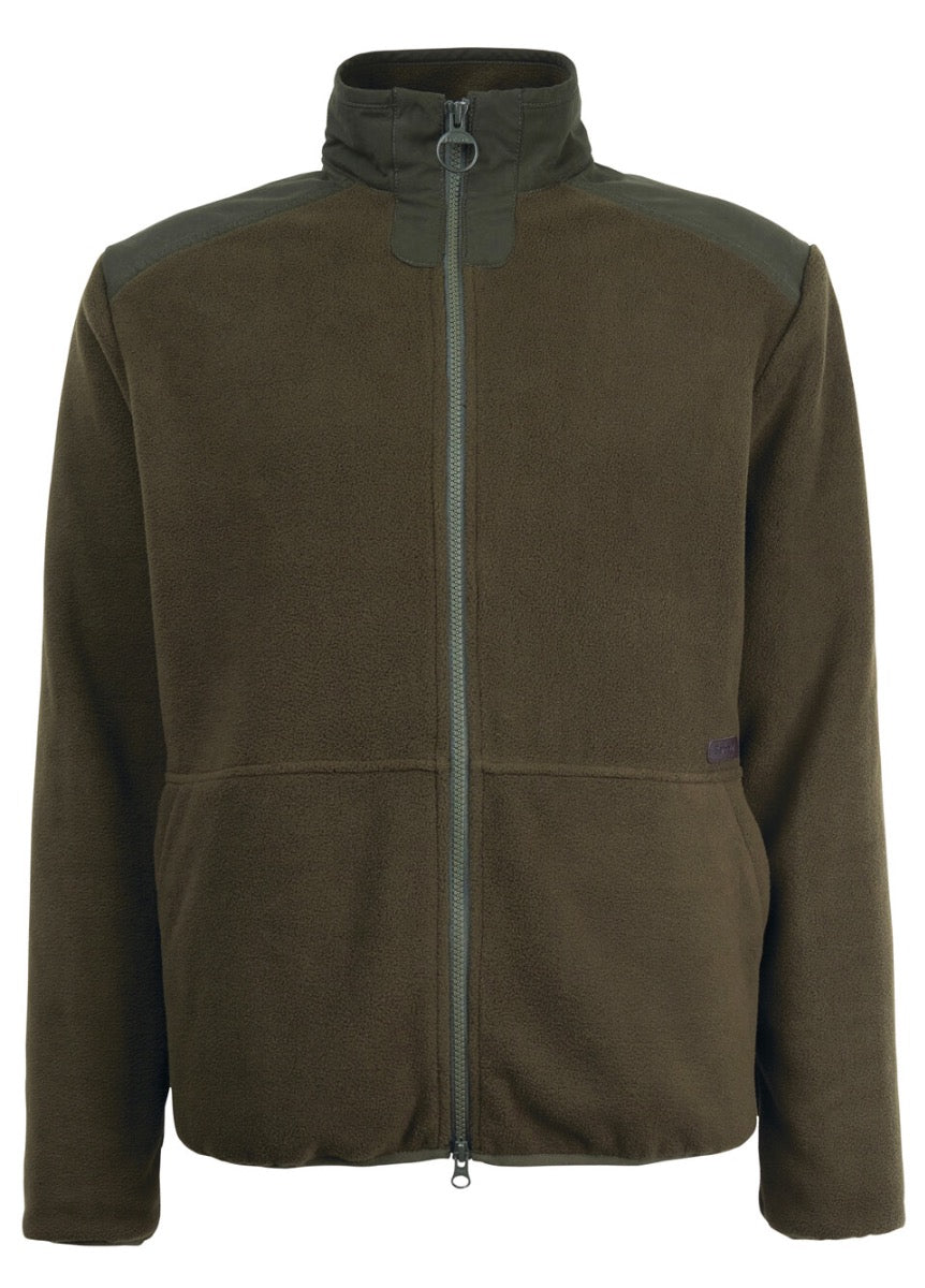 Barbour Mens Country Fleece Jacket - Olive