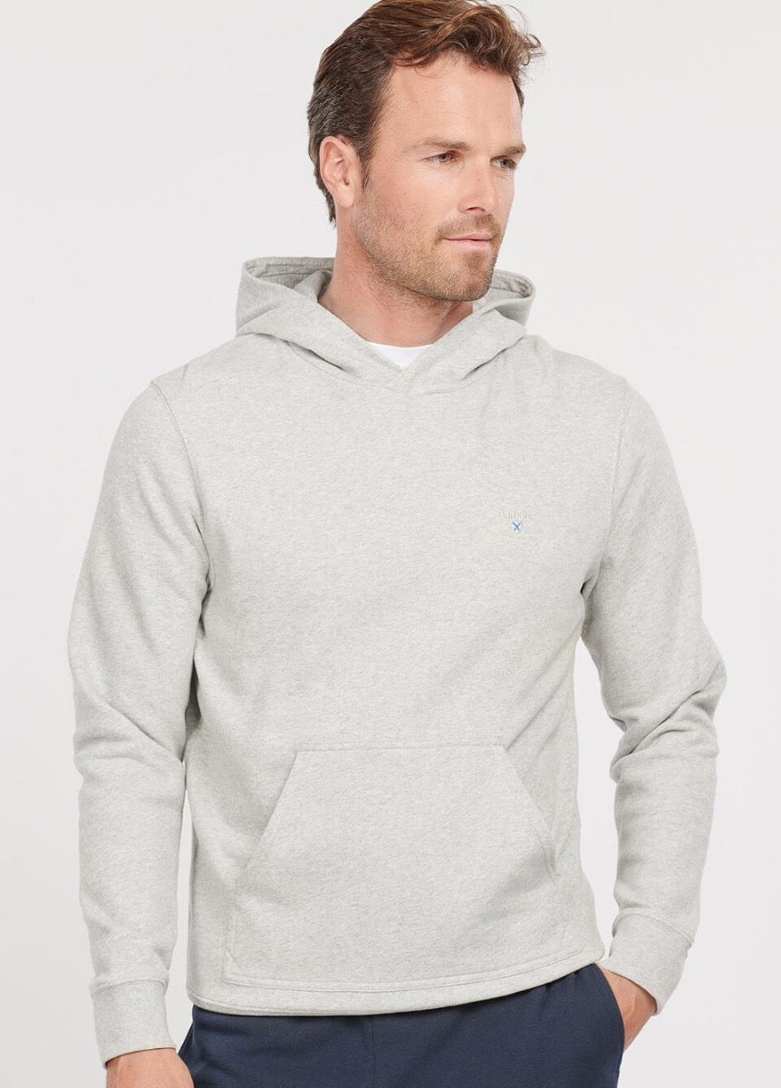 Barbour Essentials Hooded Top - Grey Marl