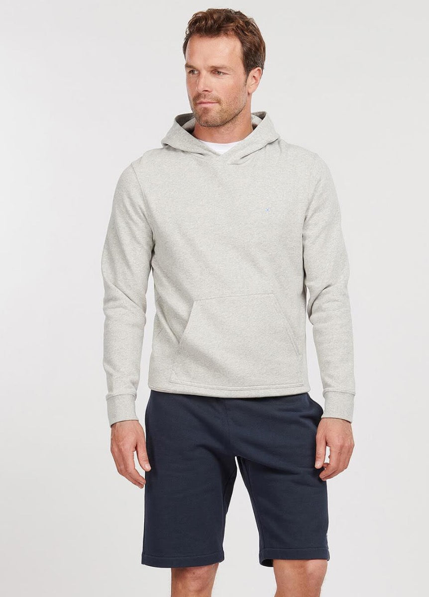 Barbour Essentials Hooded Top - Grey Marl